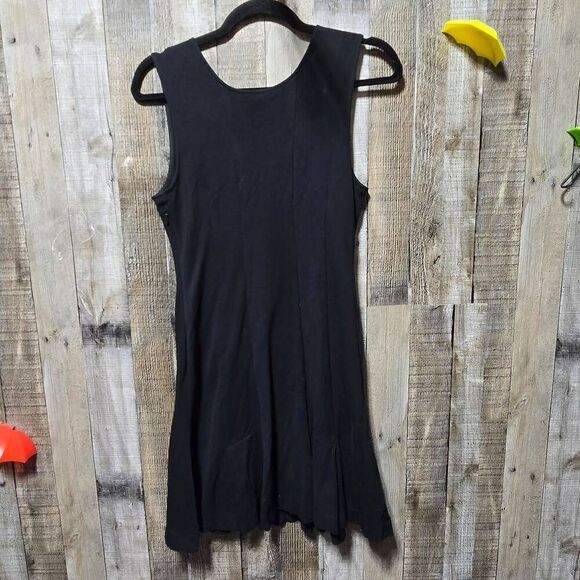 Theory Black Shift Dress - Picture 2 of 4